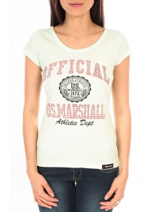 T-Shirt Official US Marshall FT110 Vert