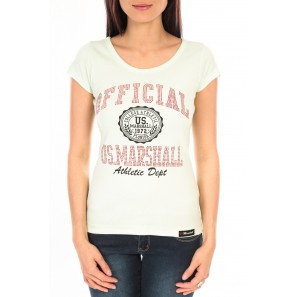 T-Shirt Official US Marshall FT110 Vert