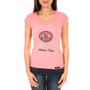 T-Shirt Official US Marshall FT110 Rose