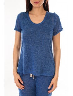 T-Shirt BLV07 Bleu