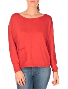 Basic structure pullover Rouge