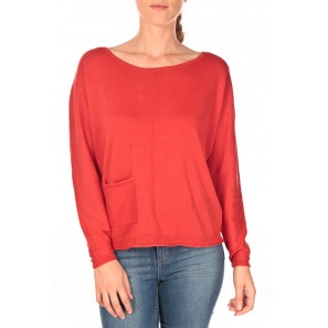 Basic structure pullover Rouge