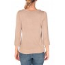 Cute a-shape sweater Beige