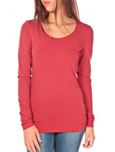 Lara stretch longsleeve Rouge