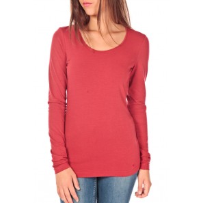 Lara stretch longsleeve Rouge