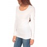 Lara stretch longsleeve Blanc