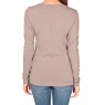 Lara stretch longsleeve Marron