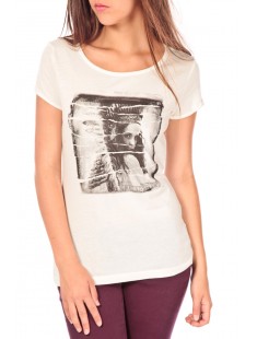 T-shirt with print Blanc