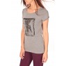 T-shirt with print Gris