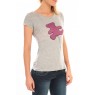 T-Shirt Pics Printe Ours Gris