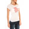 T-Shirt Pics Printe Ours Blanc