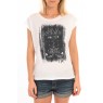 Top Luna Print Blanc