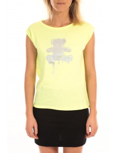 Top Joey Fluo Print Jaune