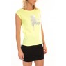 Top Joey Fluo Print Jaune