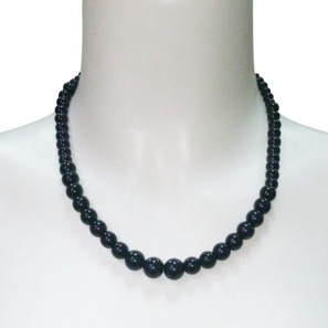 Collier Boules Noires 203341 Noir