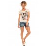 T-Shirt Rome Vlatka S/S EX5 Snow White/W.Pink