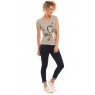 T-Shirt Rome Vlatka S/S EX5 Light Grey Mela/W Fiery - Vetement femme