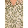 Chemisier AGNES S/S Shirt Mix Kombu Green