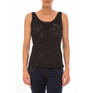 TOP ALMA SL TANK Black/DTM ZIPPER