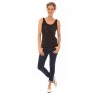 TOP ALMA SL TANK Black/DTM ZIPPER