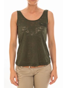 TOP ALMA SL TANK Kombu Green/DTM ZIPPER