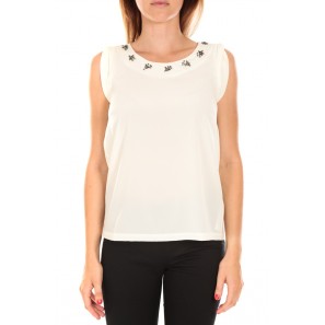 Top BABALULA S/S Blanc 