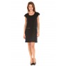 SHORT DRESS CELINA S/L Black