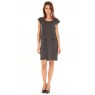 SHORT DRESS CELINA S/L Peacoat Gris