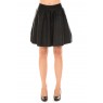 JANICE SHORT PU SKIRT Black