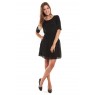 Minto 2/4 short dress Noir