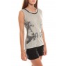 Lee SL Top Gris/Noir