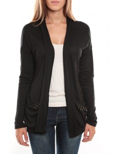 Arusha Ls cardigan Noir