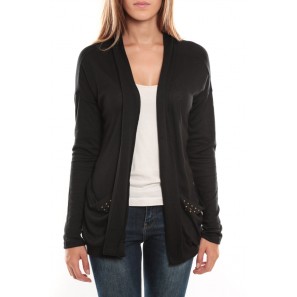 Arusha LS Cardigan Noir 