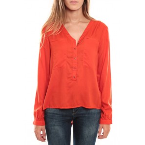 Horse LS Top Orange