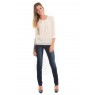 STUNNING 3/4 Top 10096967 Blanc