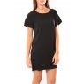 Reba ss mini dress 10100945 Noir/Saumon