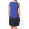 Neje sl Short Dress 10100937 Bleu/Noir