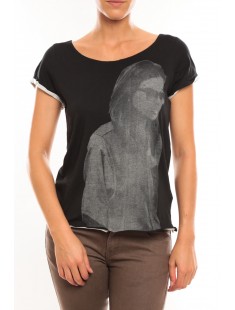 Tee shirt Too Cool S/S Top it 10100655 Noir