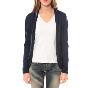 Cardigan Living L/S 10102085 Bleu