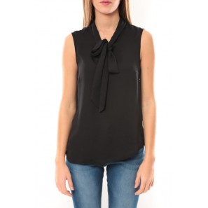 Top Heston S/L Bow 10099278 Noir