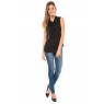 Top Heston S/L Bow 10099278 Noir