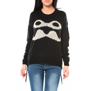 Pull Moustache C320 Noir 