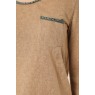 Tee shirt Dovelyjjo 8234 Camel - 1 acheté = 1 offert