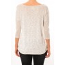 Graing 3/4 Long Top 10104538 Blanc/Beige