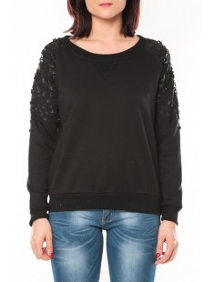 Sweat Senes S13105 Noir - 1 acheté = 1 offert