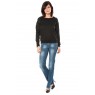 Sweat Senes S13105 Noir - 1 acheté = 1 offert