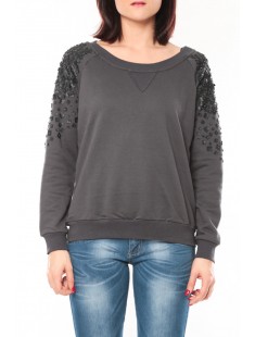 Sweat Senes S13105 Gris - 1 acheté = 1 offert