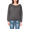 Sweat Senes S13105 Gris - 1 acheté = 1 offert