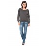 Sweat Senes S13105 Gris - 1 acheté = 1 offert