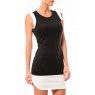 Mini Dress Signe S/L 10111107 Blanc/Noir